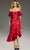 Jovani 39264 - Sweetheart Neck Ruched Knee-Length Dress Special Occasion Dress