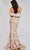 Jovani 39267SC - Strapless Asymmetric Prom Gown Prom Dresses 4 / Champagne