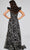 Jovani 39274 - Geometric Sequin V-Neck Evening Gown Special Occasion Dress