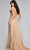 Jovani 39389 - Off Shoulder Sequin Lattice Evening Gown Special Occasion Dress