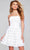 Jovani 39658 - Strapless Tiered Dress Homecoming Dresses