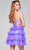 Jovani 39666 - Glitter Tulle Cocktail Dress Homecoming Dresses