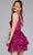 Jovani 39700 - Plunging Embellished Cocktail Dress Homecoming Dresses