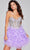 Jovani 39748 - Strapless Ruffle A-Line Cocktail Dress Homecoming Dresses