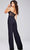 Jovani 39755 - Beaded Bust Corset Bodice Jumpsuit Special Occasion Dress