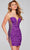 Jovani 39788 - Illusion Paneled Cocktail Dress Homecoming Dresses