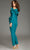 Jovani 39840 - Spaghetti Straps Seams Pant Suit Special Occasion Dress