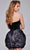 Jovani 39848 - Strapless Rose Detailed Cocktail Dress Cocktail Dresses