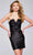 Jovani 39873 - Bow Detailed Cocktail Dress Special Occasion Dress