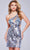 Jovani 39876 - Cut Glass One-Shoulder Cocktail Dress Cocktail Dresses