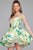 Jovani 39881 - Printed Sweetheart Cocktail Dress Homecoming Dresses