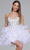 Jovani 39932 - Ruffled Skirt Cocktail Dress Homecoming Dresses