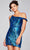 Jovani 39951 - Asymmetric Off Shoulder Cocktail Dress Homecoming Dresses