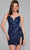 Jovani 40003 - Embellished V-Neck Cocktail Dress Special Occasion Dress