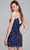 Jovani 40003 - Embellished V-Neck Cocktail Dress Special Occasion Dress