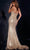 Jovani 40058 - Strapless Prom Dress with Slit Prom Dresses