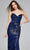 Jovani 40181 - V-Neck Beaded Ornate Evening Gown Special Occasion Dress