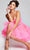 Jovani 40186 - Rhinestone Top Strapless Cocktail Dress Homecoming Dresses