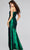 Jovani 40206 - Floral Accent One Shoulder Evening Gown Special Occasion Dress