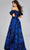 Jovani 40315 - Off-Shoulder Puff Sleeve Prom Gown Special Occasion Dress