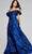 Jovani 40315 - Off-Shoulder Puff Sleeve Prom Gown Special Occasion Dress