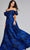 Jovani 40315 - Off-Shoulder Puff Sleeve Prom Gown Special Occasion Dress