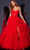 Jovani 40466 - Tiered Ruffle Prom Dress Prom Dresses 00 / Red