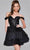 Jovani 40612 - Embellished Corset Cocktail Dress Homecoming Dresses