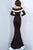 Jovani 4062SC- Long Sleeve Trumpet Long Gown Evening Dresses 4 / Black/White