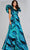 Jovani 40696 - Ruffle Sleeve V-Neck Prom Gown Special Occasion Dress