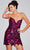 Jovani 40812 - Sequin V-Neck Cocktail Dress Homecoming Dresses