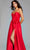 Jovani 40826 - Pleated Overskirt Strapless Evening Gown Special Occasion Dress