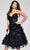 Jovani 40854 - Beaded Strapless Knee-Length Dress Cocktail Dresses