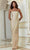 Jovani 40887 - Straight-Across Neck Column Prom Gown Special Occasion Dress