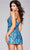 Jovani 40916 - V-Neck Sleeveless Cocktail Dress Cocktail Dresses