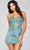 Jovani 40922 - Glitter Sheath Cocktail Dress Homecoming Dresses