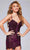 Jovani 40922 - Glitter Sheath Cocktail Dress Homecoming Dresses