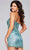 Jovani 40922 - Glitter Sheath Cocktail Dress Homecoming Dresses