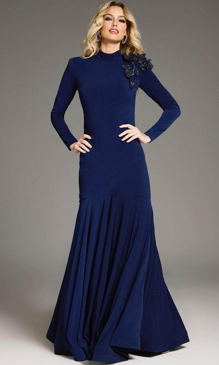 Jovani 40926 - Long Sleeve High Neck Evening Gown Special Occasion Dress