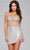 Jovani 41090 - Rhinestone Embellished Corset Bodice Cocktail Dress Cocktail Dresses