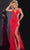 Jovani 42002 - Crystalline Detailed Prom Dress Prom Dresses 00 / Red