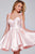 Jovani 42342 - Tie Strap Sweetheart Cocktail Dress Homecoming Dresses