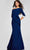 Jovani 42409 - Draped Mermaid Evening Dress Special Occasion Dress