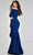 Jovani 42409 - Draped Mermaid Evening Dress Special Occasion Dress