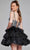 Jovani 42457 - Fitted One-Sleeve Cocktail Dress Cocktail Dresses