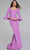 Jovani 42579 - Bell Sleeve Evening Gown Special Occasion Dress 00 / Lilac