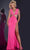 Jovani 42675 - Backless Cutout Prom Dress Prom Dresses 00 / Hot Pink