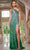 Jovani 42677 - Cutout Embellished Prom Dress Prom Dresses 00 / Green