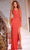 Jovani 42729 - Sequined Sheath Prom Gown Prom Dresses 00 / Orange