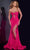 Jovani 43065 - Strapless Cutout Prom Dress Prom Dresses 00 / Fuchsia